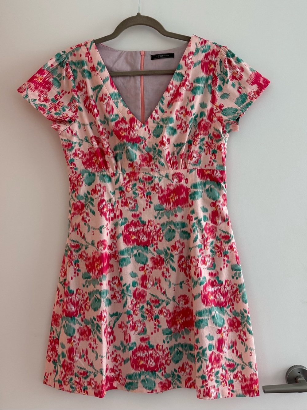 Floral garden party dress